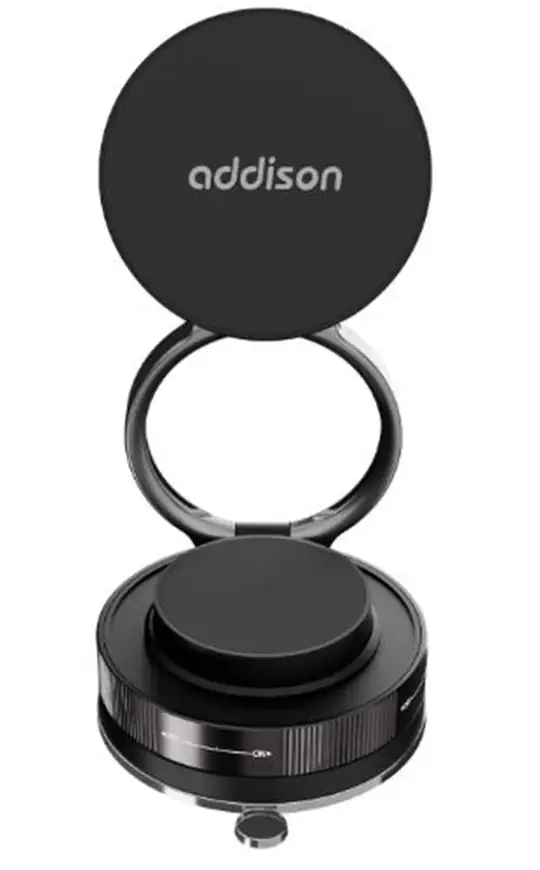 Addison ADS-XH17 Magsafe Vakumlu Telefon Tutucu Siyah