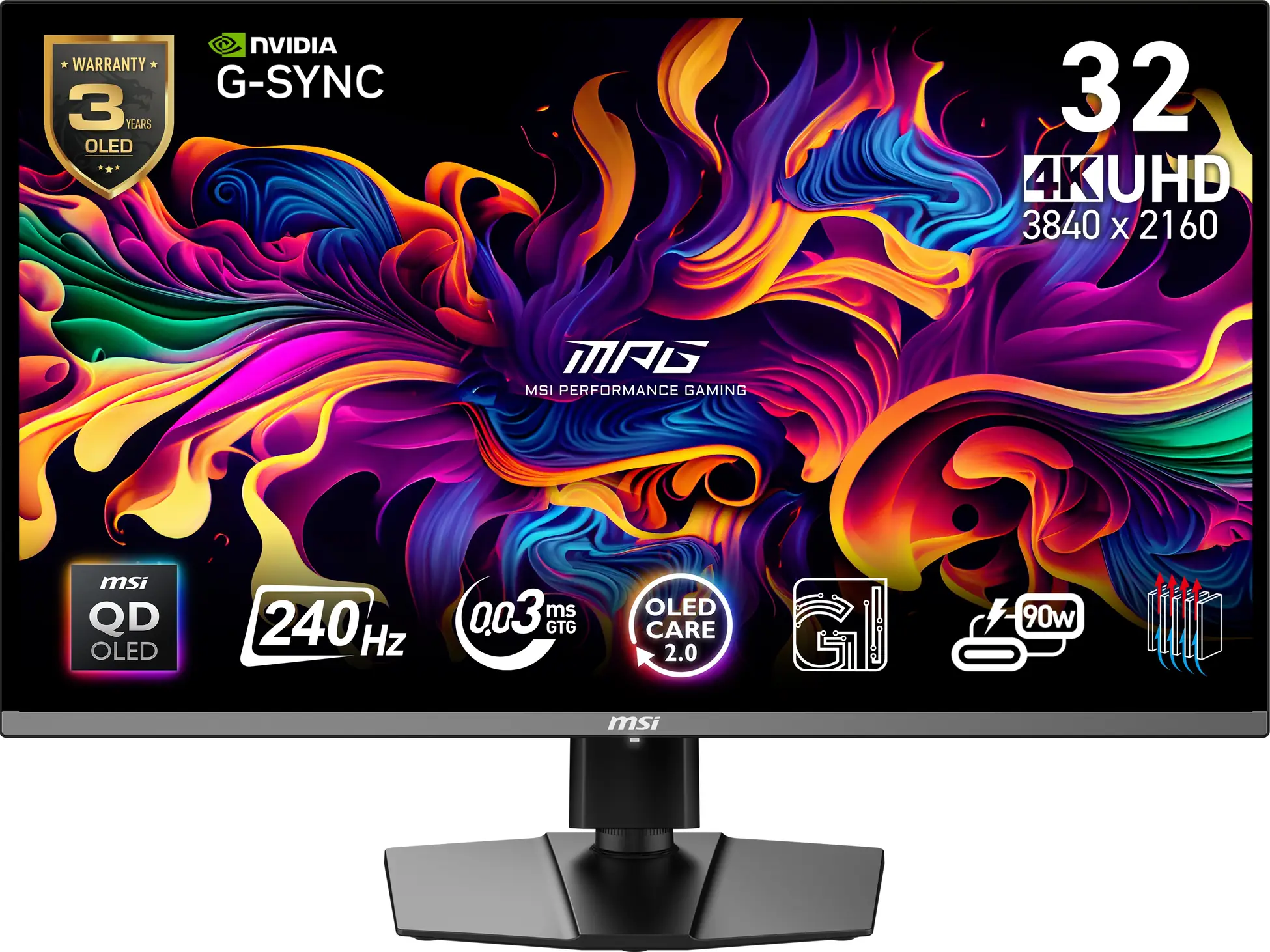 MSI 31.5 MPG 321URX QD-OLED MONITOR