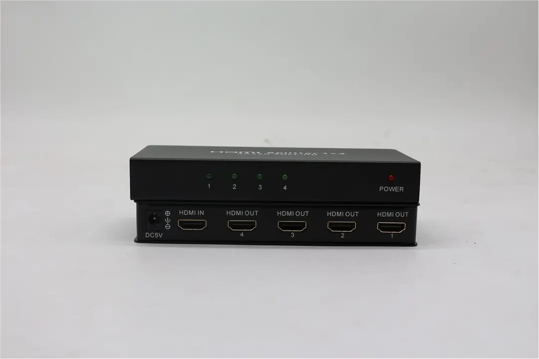 Vcom DD444 1-4 Port 1.4V 4k@30hz Metal Hdmi Splitter