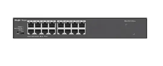 Ruijie Reyee RG-ES116G-L 16 Port 10-100-1000 Mbps Switch Metal Kasa