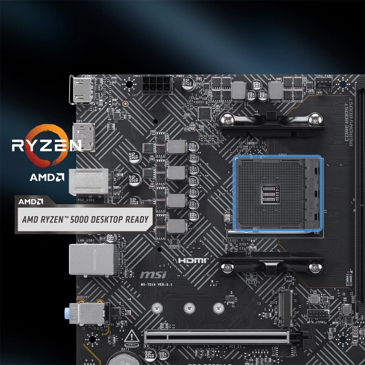 MSI MB PRO B550M-B