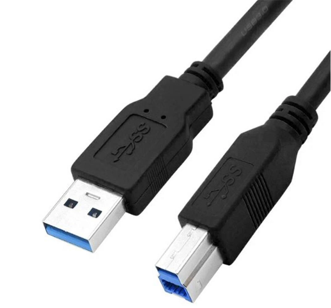 Dark"DK-CB-USB3PRNL150" USB 3.0 1.5m Printer Kablosu (USB3.0 A Tip Erkek - B Tip Erkek)