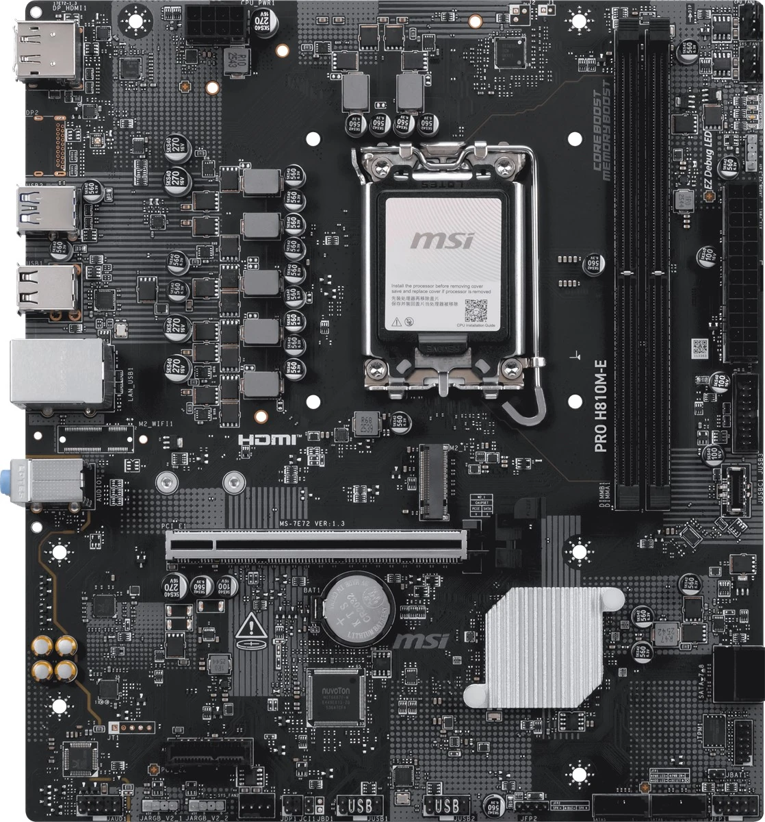 MSI MB PRO H810M-E