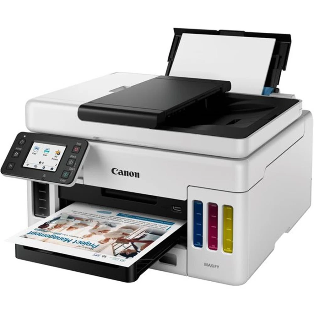 Canon GX6140 Yazıcı-Tarayıcı-Fotokopi Renkli Mürekkep Tanklı Yazıcı WI-FI Ethernet
