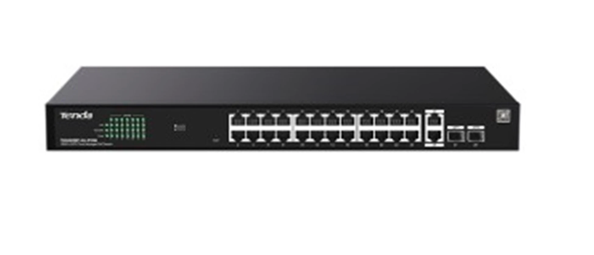 Tenda TEG2228P-24-410W 24 Port 10-100-1000 + 2 Port SFP + 2 Port Uplink Cloud Yönetilebilir