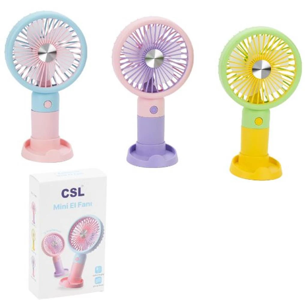 CSL XF Şarjlı Mini Fan Sarı