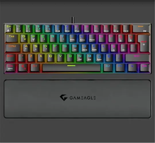 Gameagle GE2020 Helıos RGB Kablolu Tr Layout Mekanik Siyah Oyuncu Klavyesi