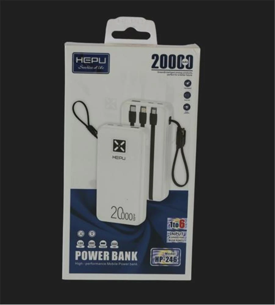 Hepu HP-246 20.000mAh Type-C,Lightining,Usb Powerbank