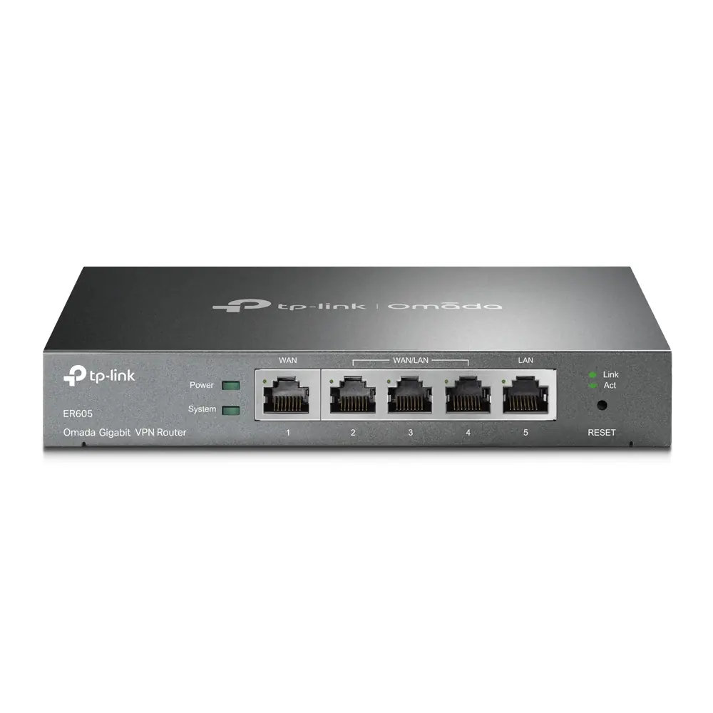 Omada Tp-Link TL-ER605 Gigabit Multi-WAN Omada SDN VPN Router