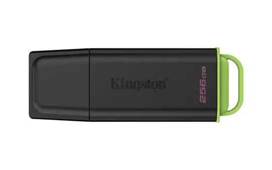 Kingston DTXG2-256GB 256GB Portable USB 3.2 Gen 1 DataTraveler Exodia Black-Green Flash Bellek