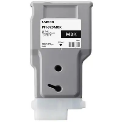 Canon PFI-320MBK Matte Black Mat Siyah Plotter Kartuş TM-200-300-305