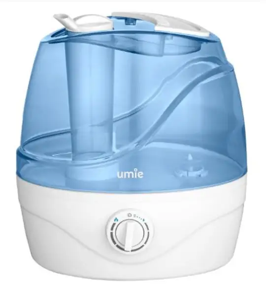 Umie HN809 Mavi Ultrasonik 25W 2.2 Litrre Su kapasitesi 10 Saat Çalışma Hava Nemlendirici