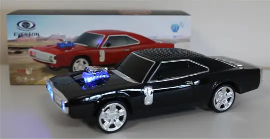EVERTON RT-1959 Siyah Arabalı  Bluetooth Fm-Usb-Tf-Aux Şarjlı Nostaljik Radyo