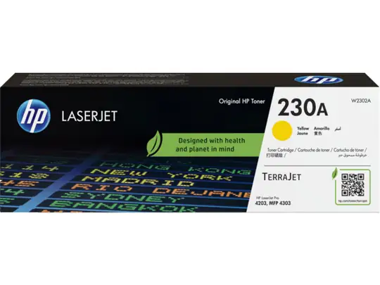 HP 230A Yellow Sarı 1.800 Sayfa Toner W2302A