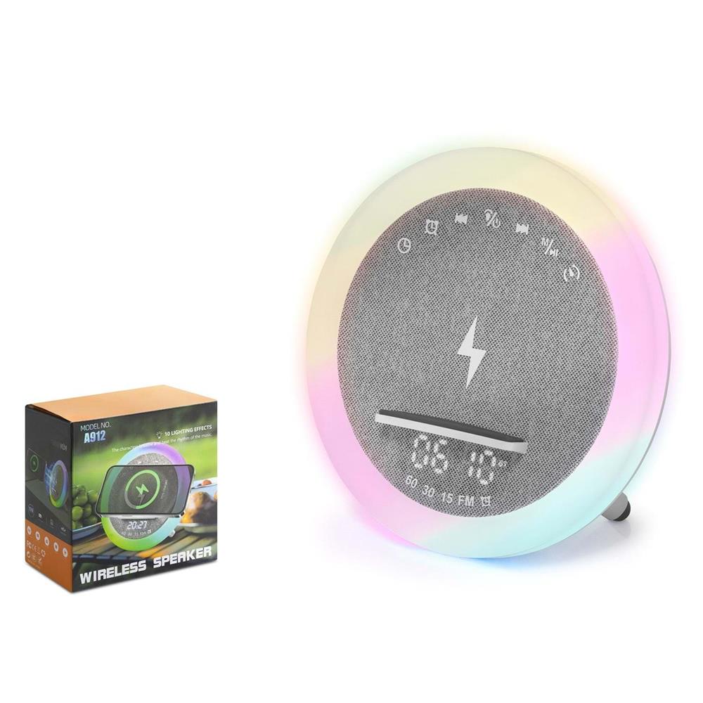 Hadron A912 Bluetooth Speaker Led Beyaz