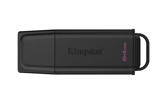 Kingston DTXG2-64GB 64GB Portable USB 3.2 Gen 1 DataTraveler Exodia Black Flash Bellek