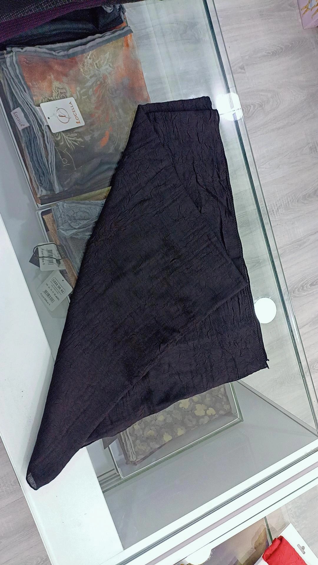 BAMBU KRAŞ ŞAL - Siyah