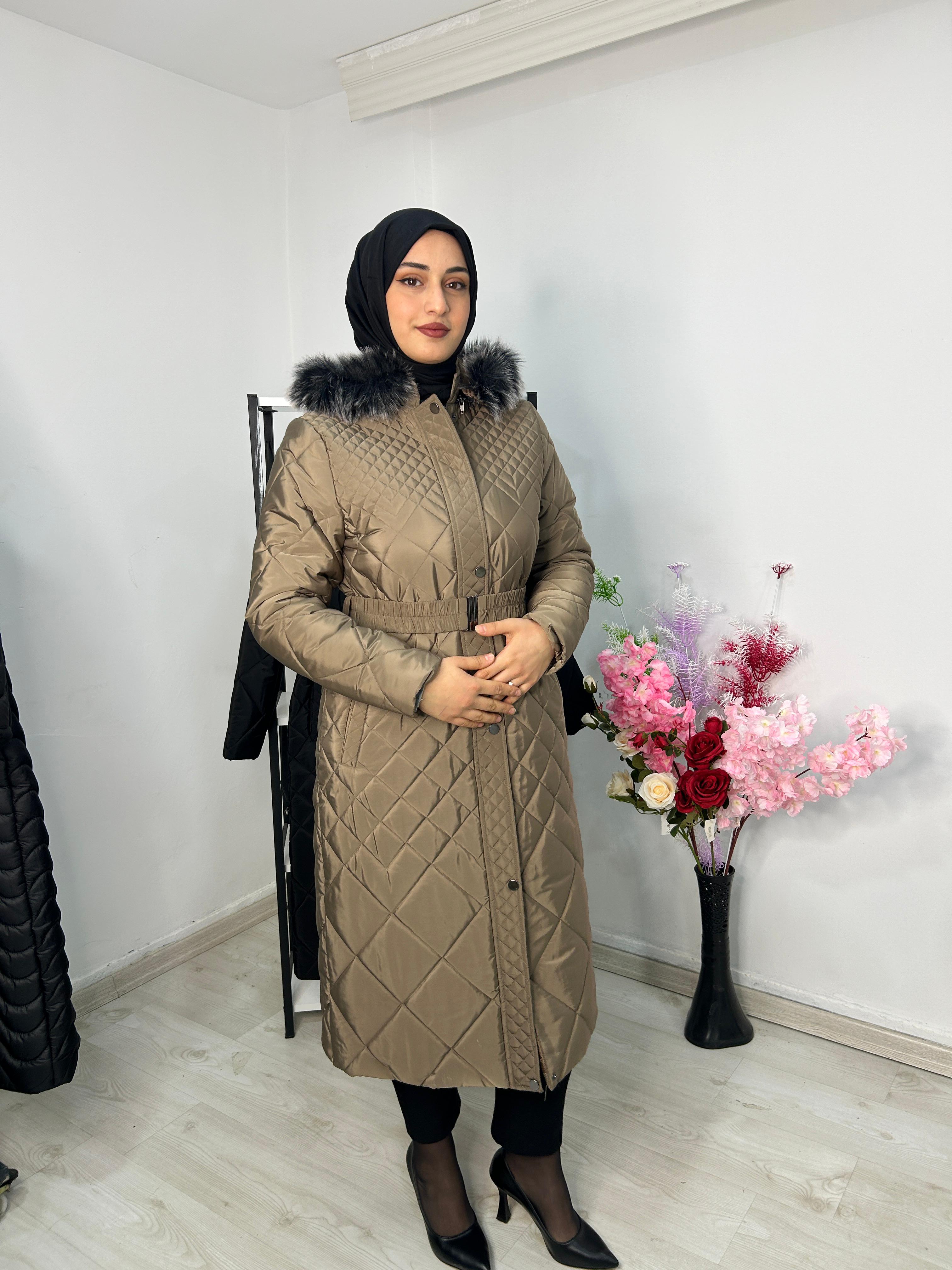 ARABOY İÇİ ASTARLI KABAN - Vizon