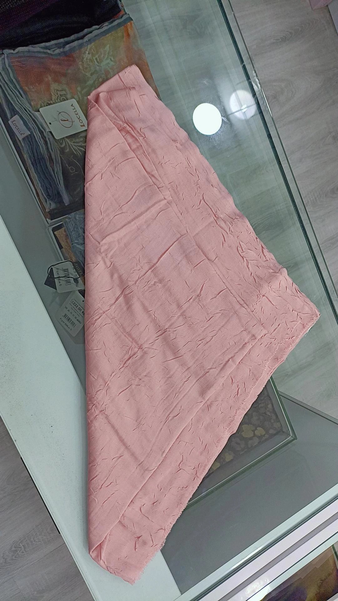 BAMBU KRAŞ ŞAL - Pembe