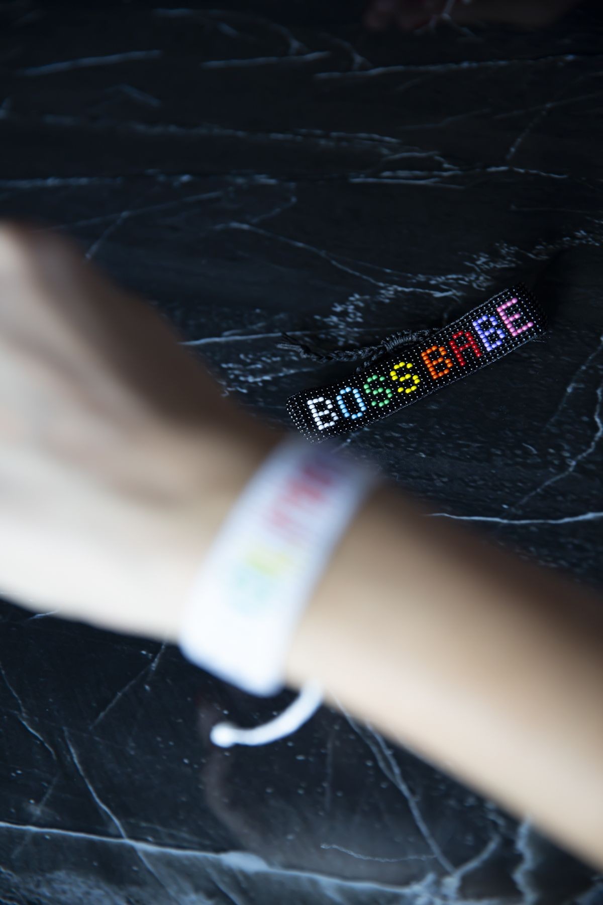 Boss Babe Siyah Bileklik