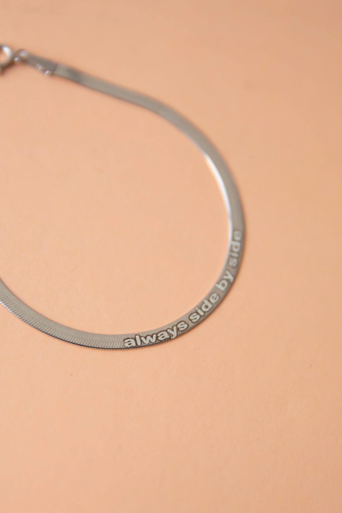 Gümüş Bileklik Always Side by side SILVER