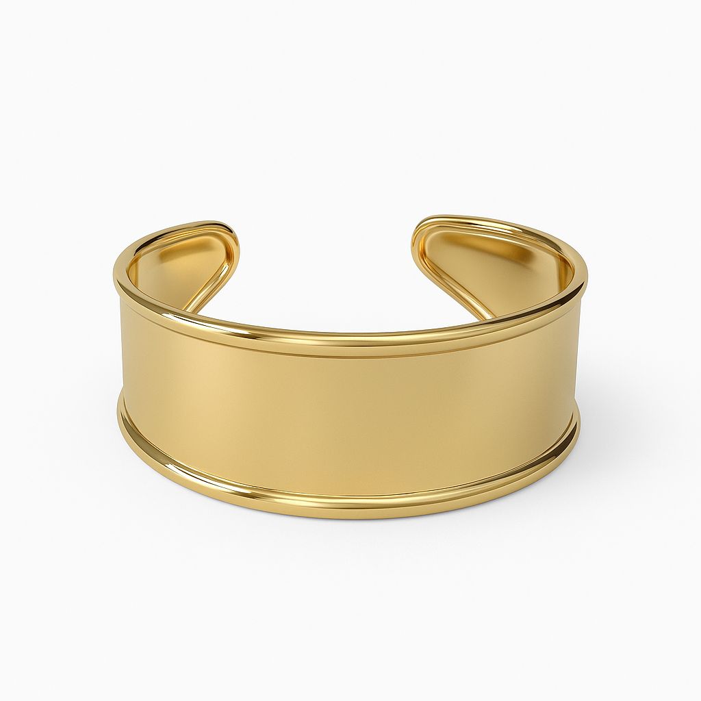 Gold Kelepçe Ivy Bileklik