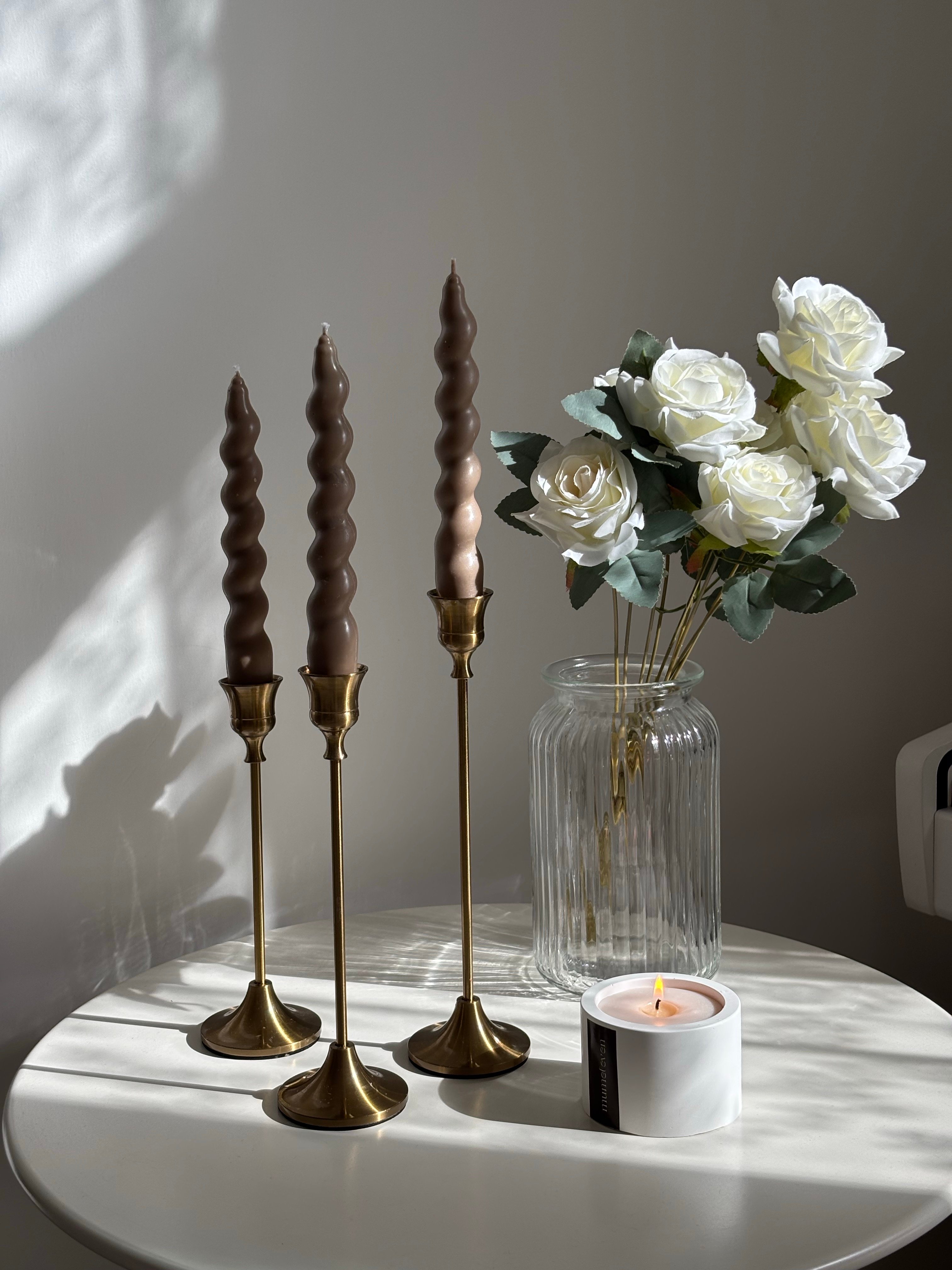 Vizon Şamdan Mum Set 