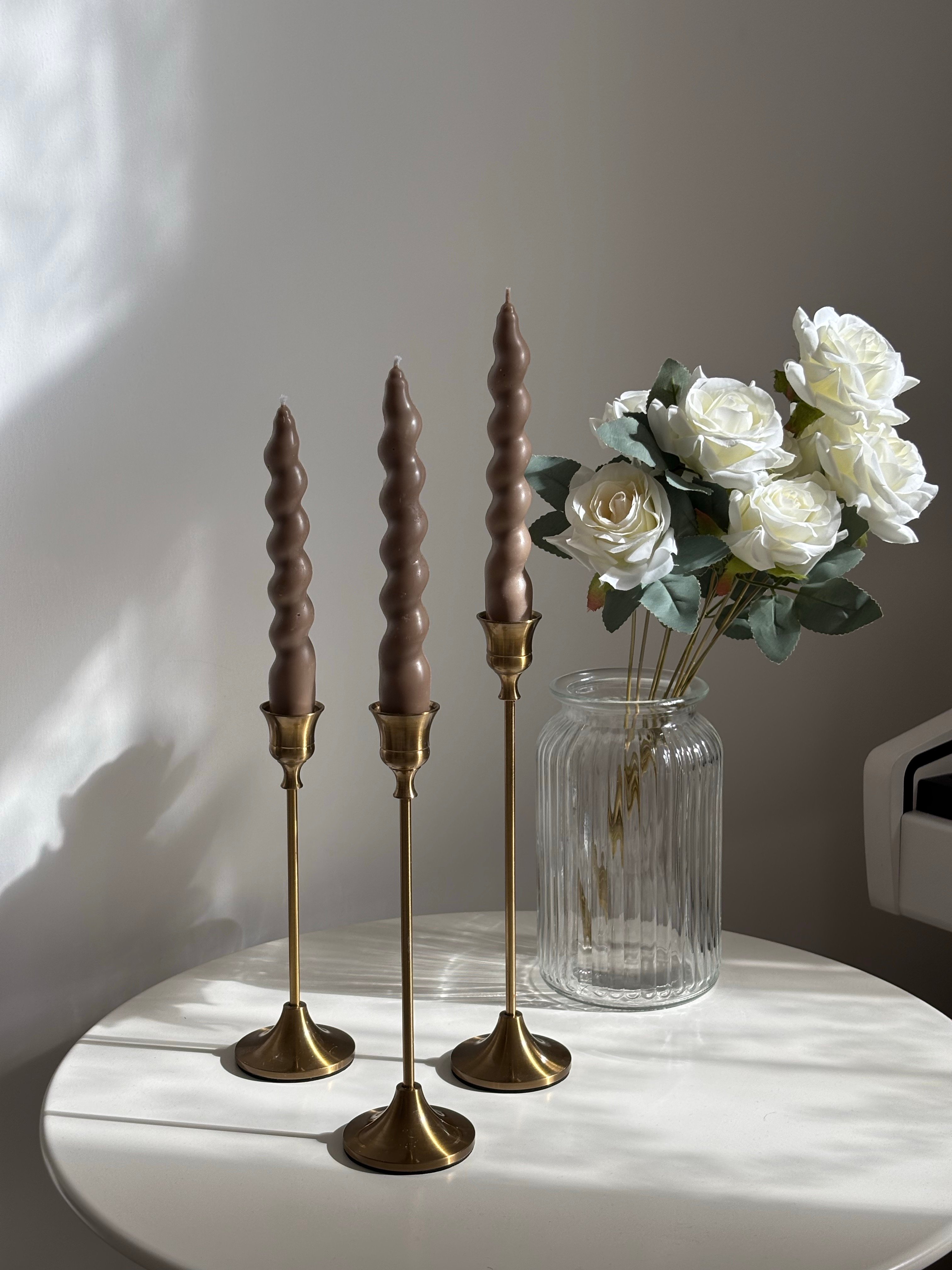 Vizon Şamdan Mum Set 