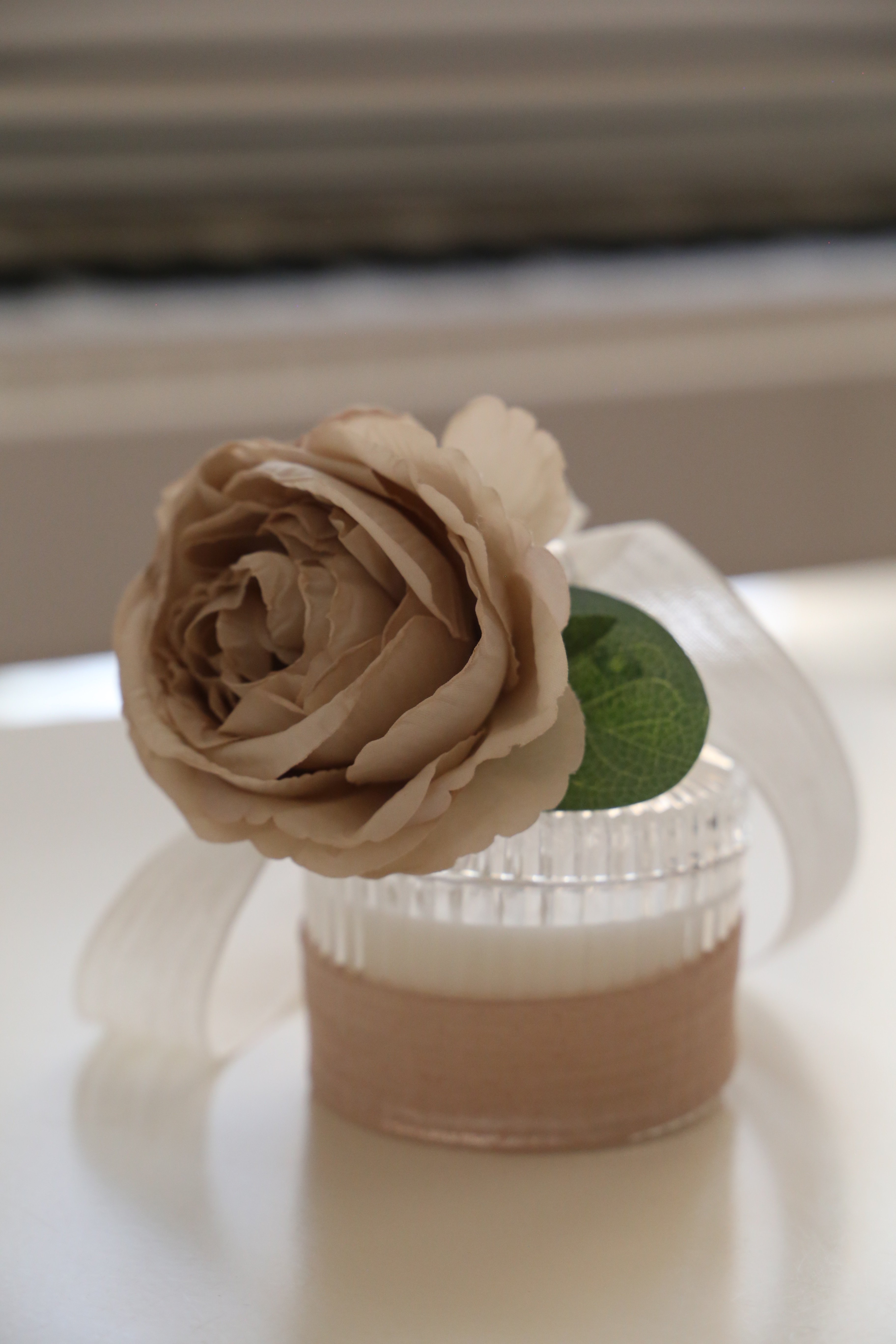 Lüks Rose Candle Gift 