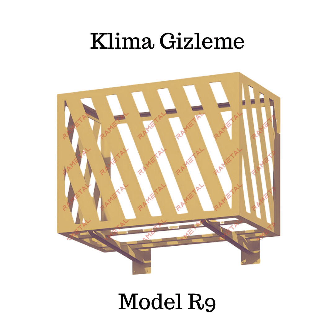 Dekoratif Klima Gizleme - Klima Dış Ünite Kafesi