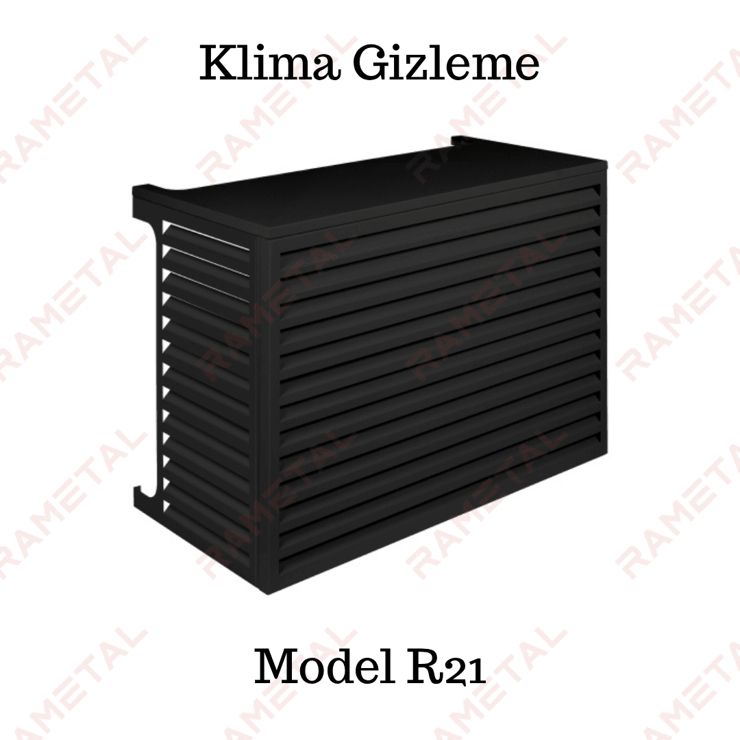 18 Bin BTU Dekoratif Klima Dış Ünite Gizleme -  Dış Ünite Kafesi