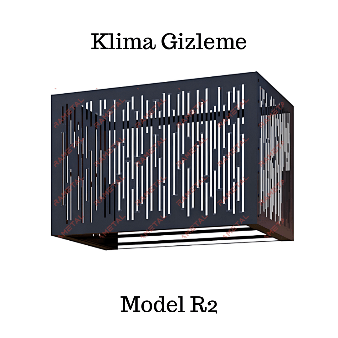 Dekoratif Klima Gizleme - Klima Dış Ünite Kafesi