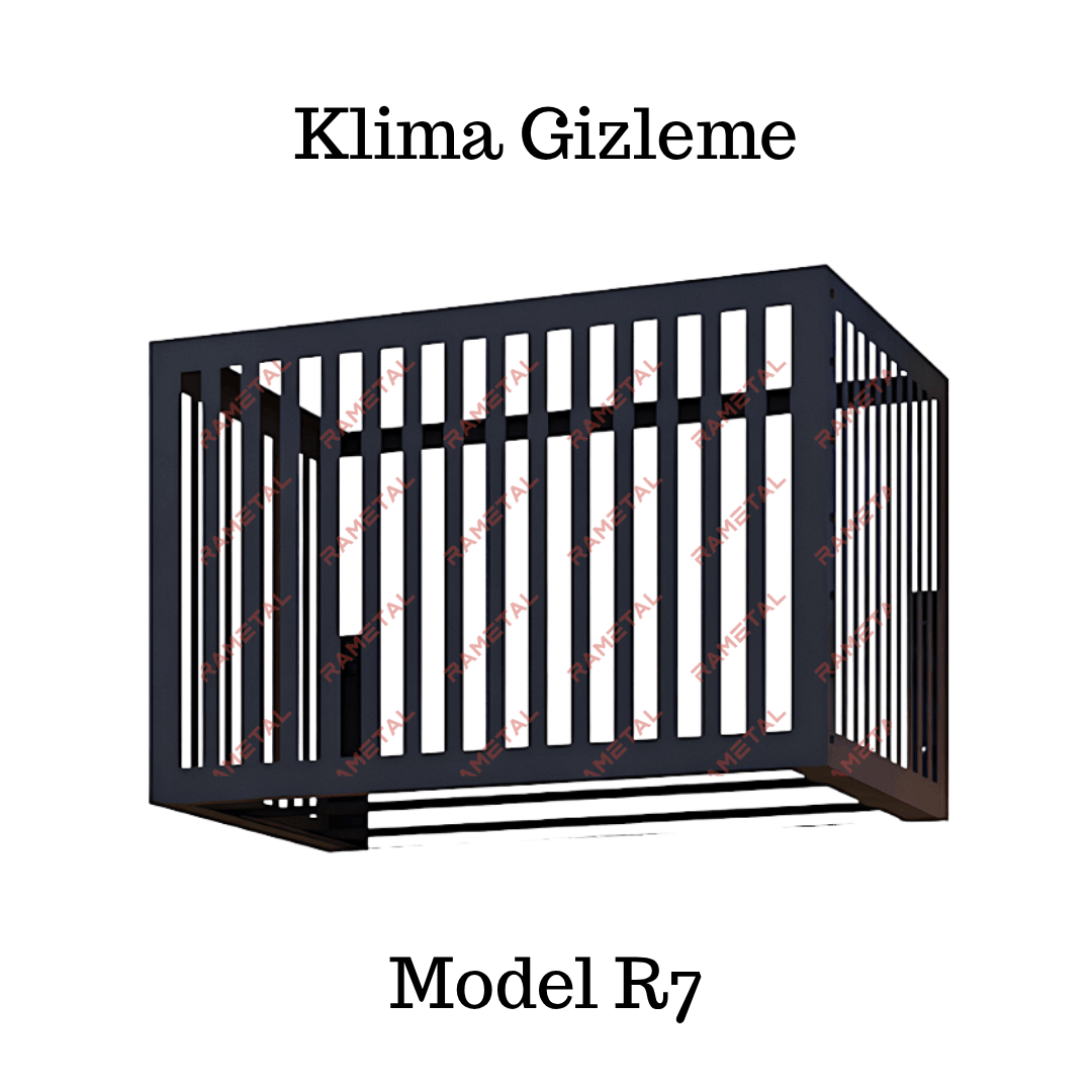 Dekoratif Klima Gizleme - Klima Dış Ünite Kafesi