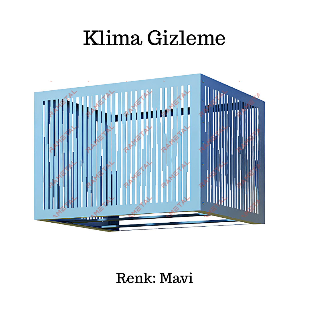 Dekoratif Klima Gizleme - Klima Dış Ünite Kafesi