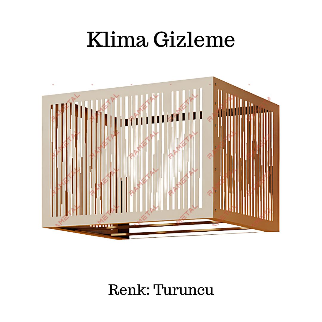 Dekoratif Klima Gizleme - Klima Dış Ünite Kafesi