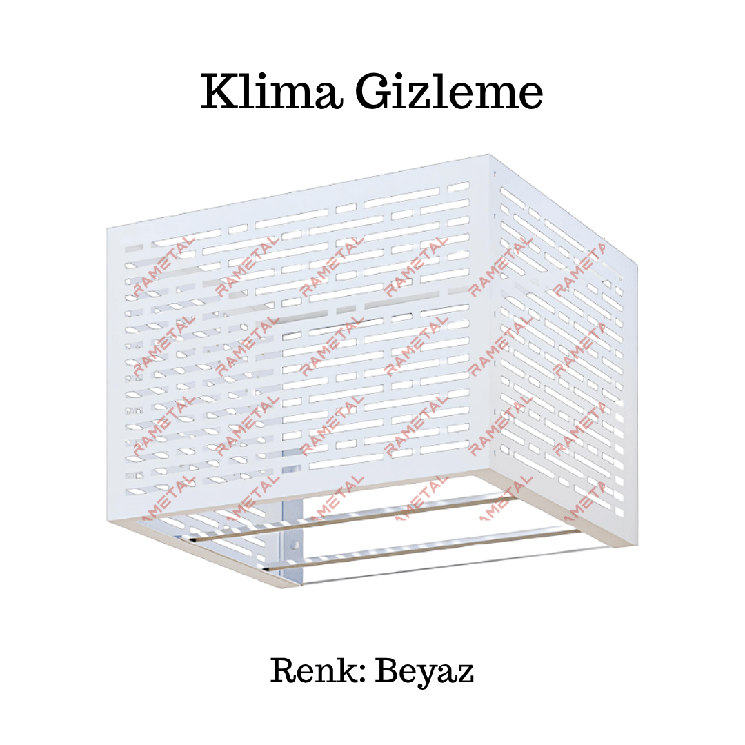 Dekoratif Klima Gizleme - Klima Dış Ünite Kafesi