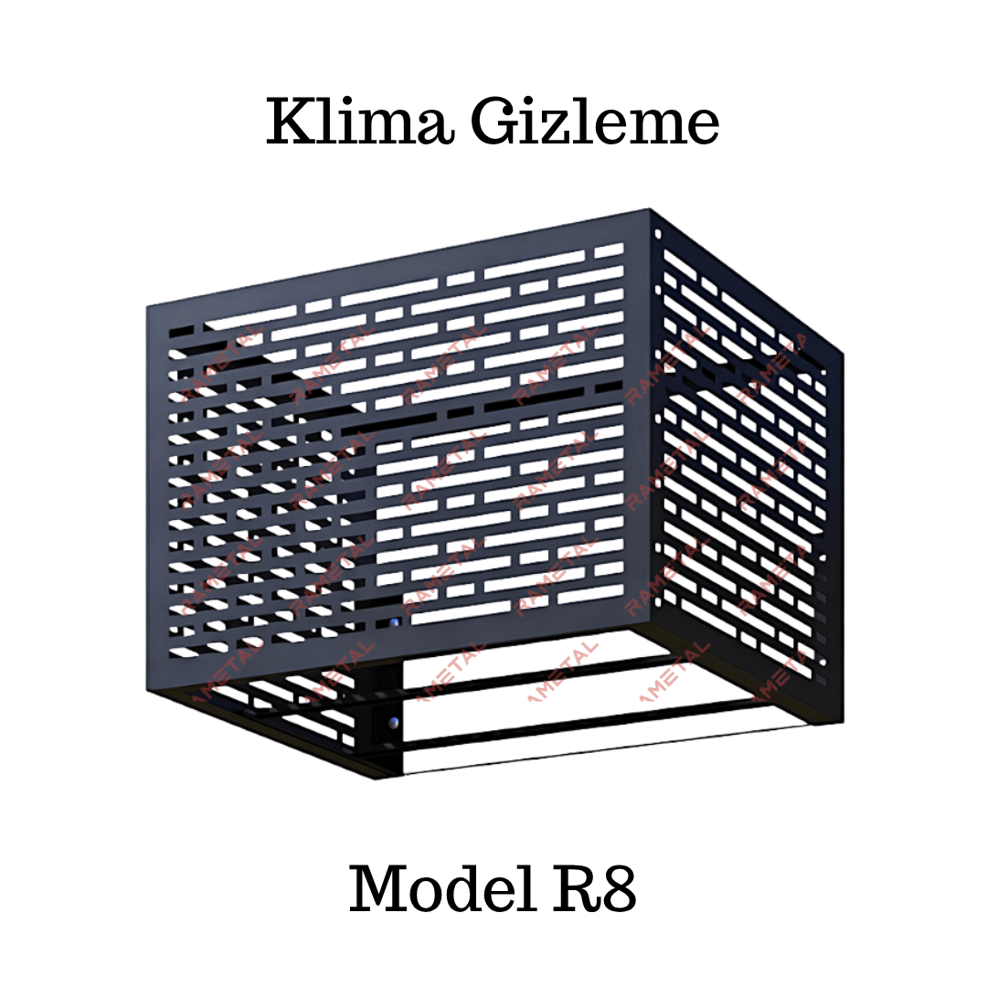 Dekoratif Klima Gizleme - Klima Dış Ünite Kafesi