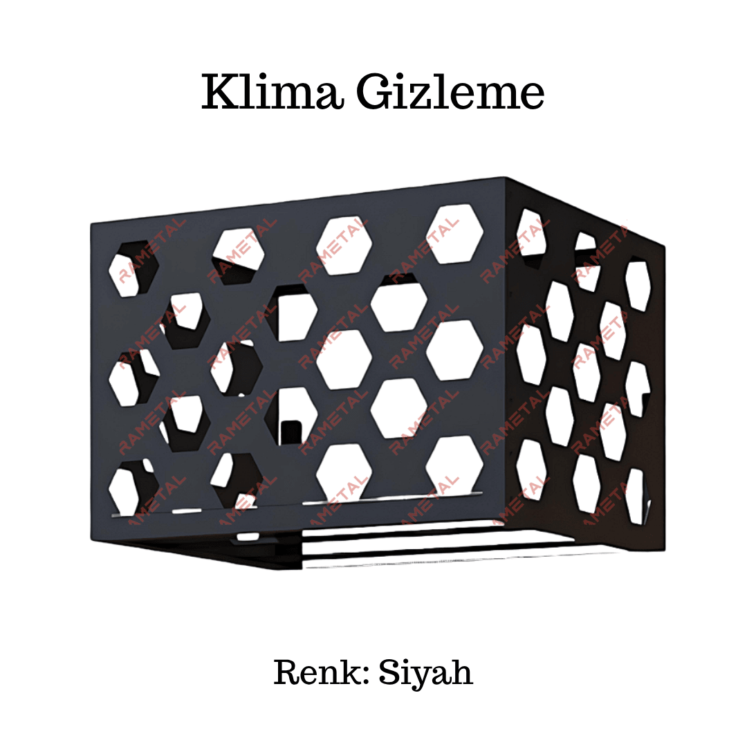 Dekoratif Klima Gizleme - Klima Dış Ünite Kafesi