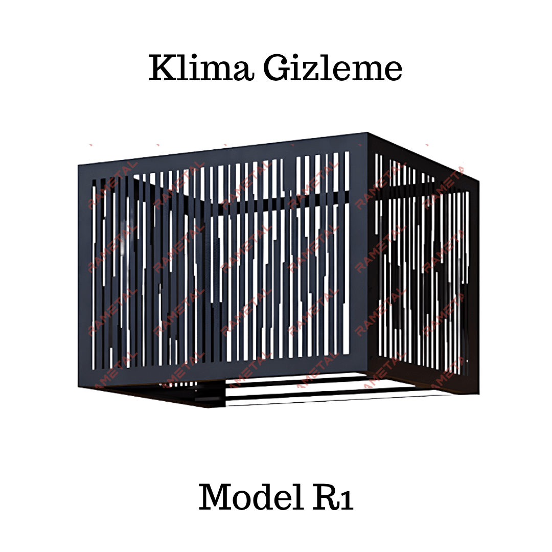 Dekoratif Klima Gizleme - Klima Dış Ünite Kafesi