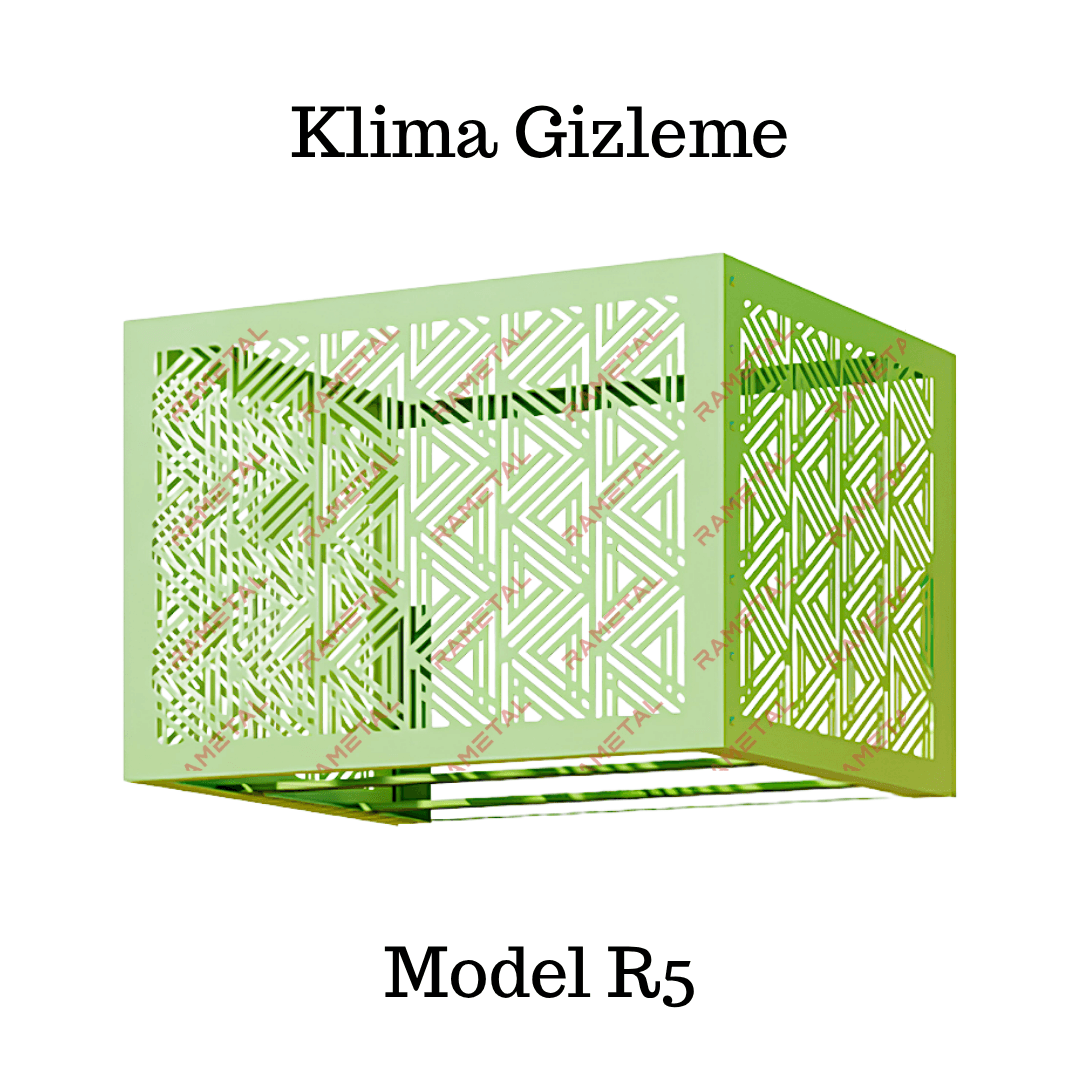 Dekoratif Klima Gizleme - Klima Dış Ünite Kafesi