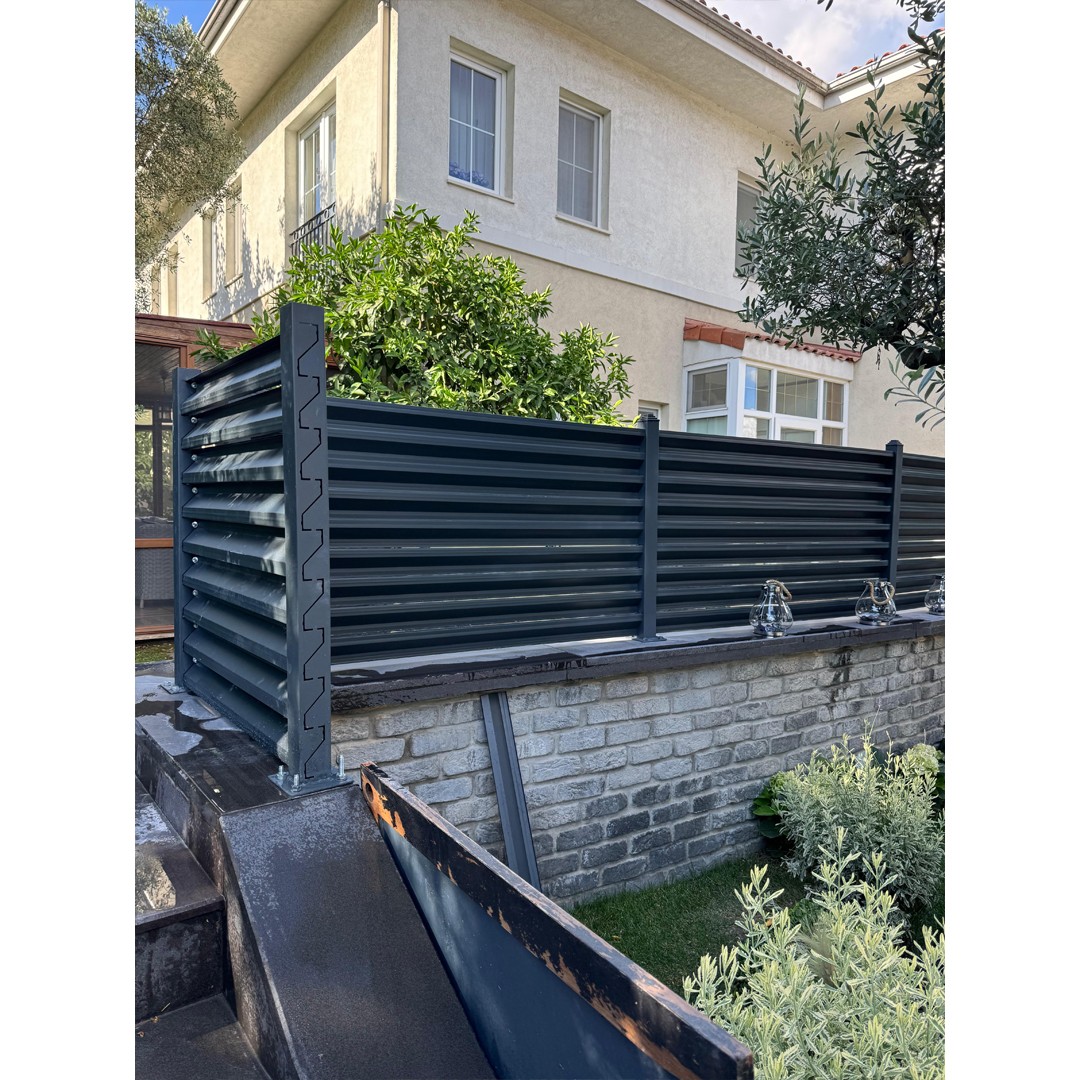 Dekoratif Panjur Bahçe Korkulukları-Galveniz Çit Korkuluk