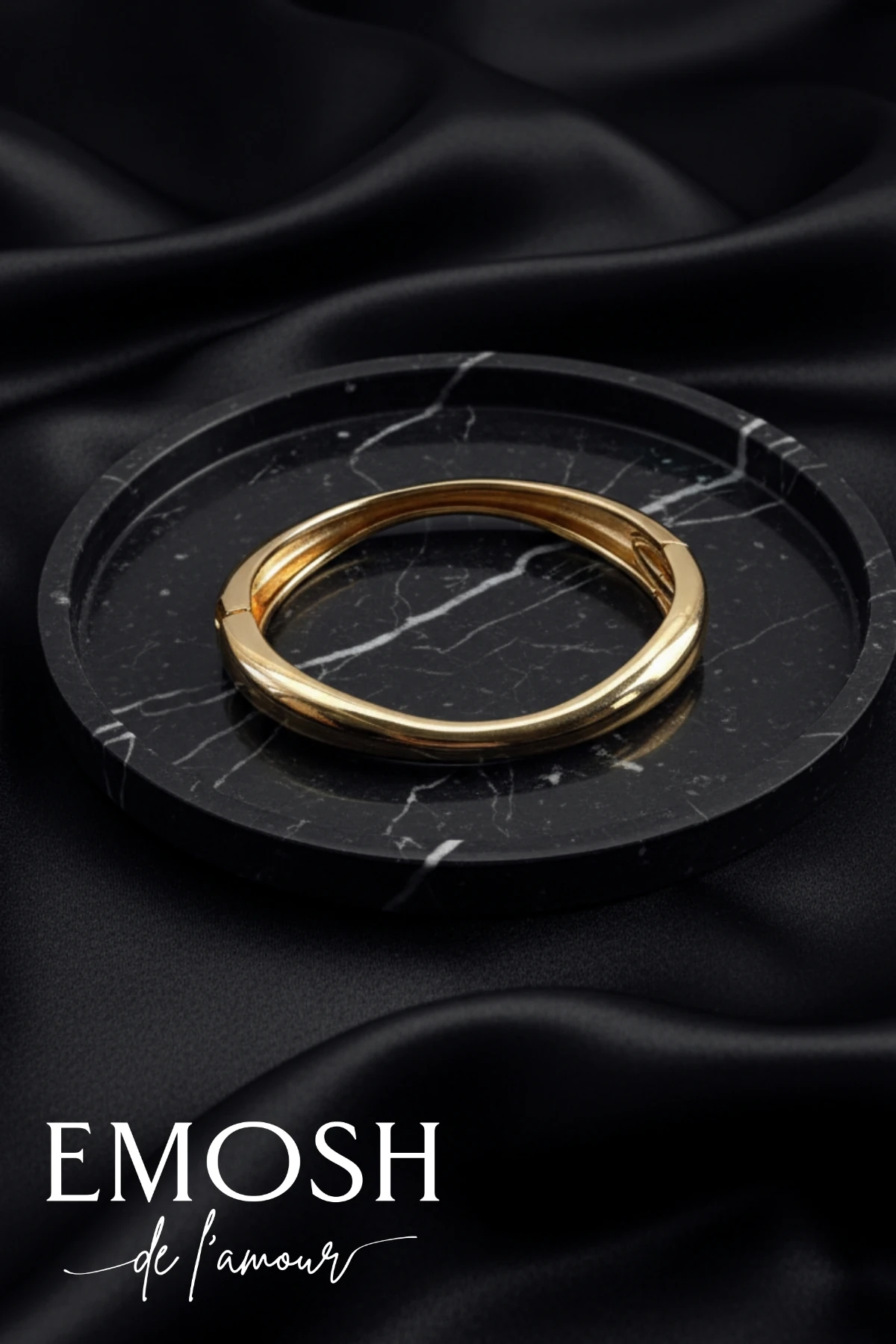 Dalga Form Kelepçe Bileklik | Sade ve Güncel Moda