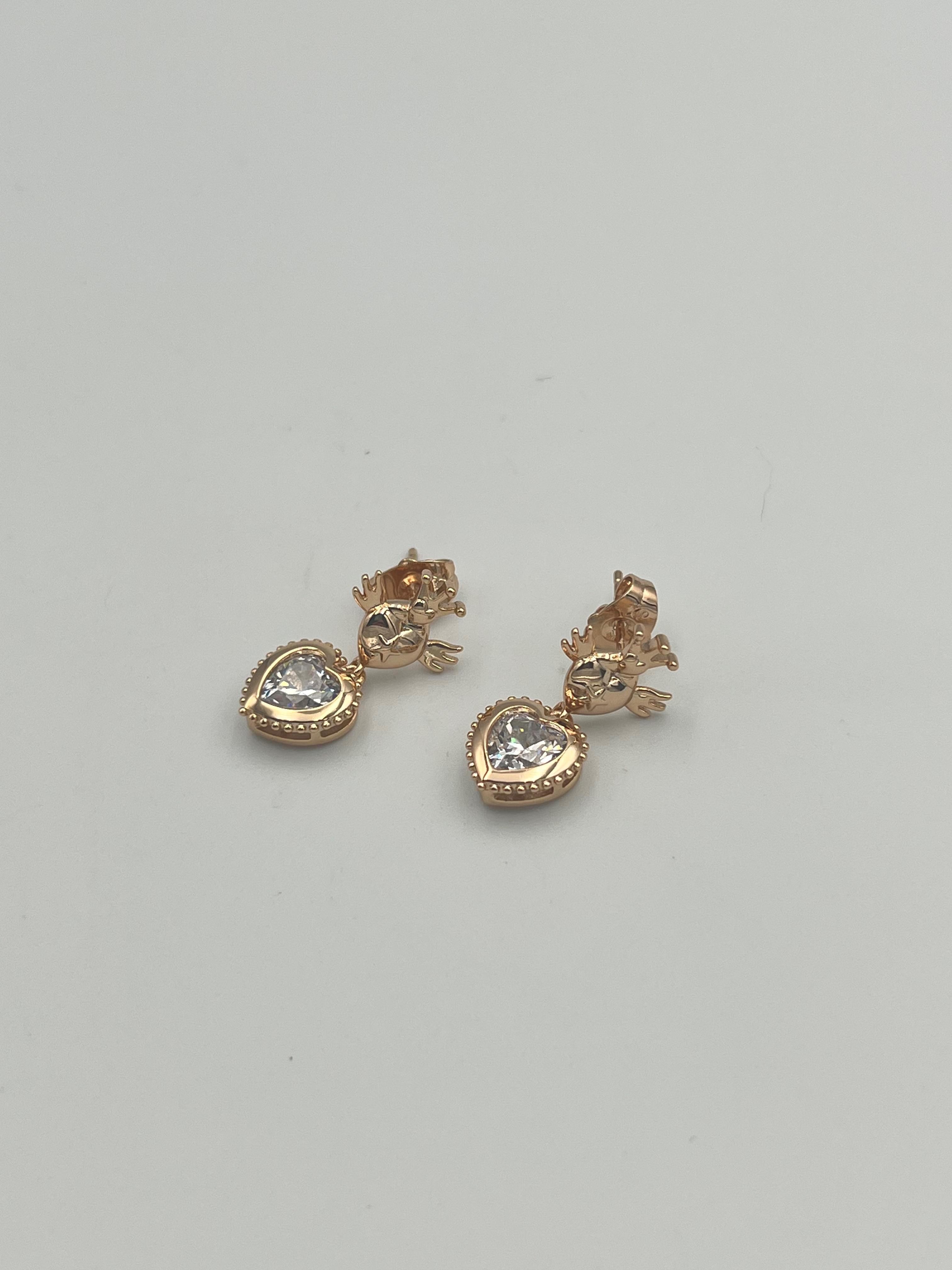 001163 XUPİNG KÜPE (ROSE/GOLD)