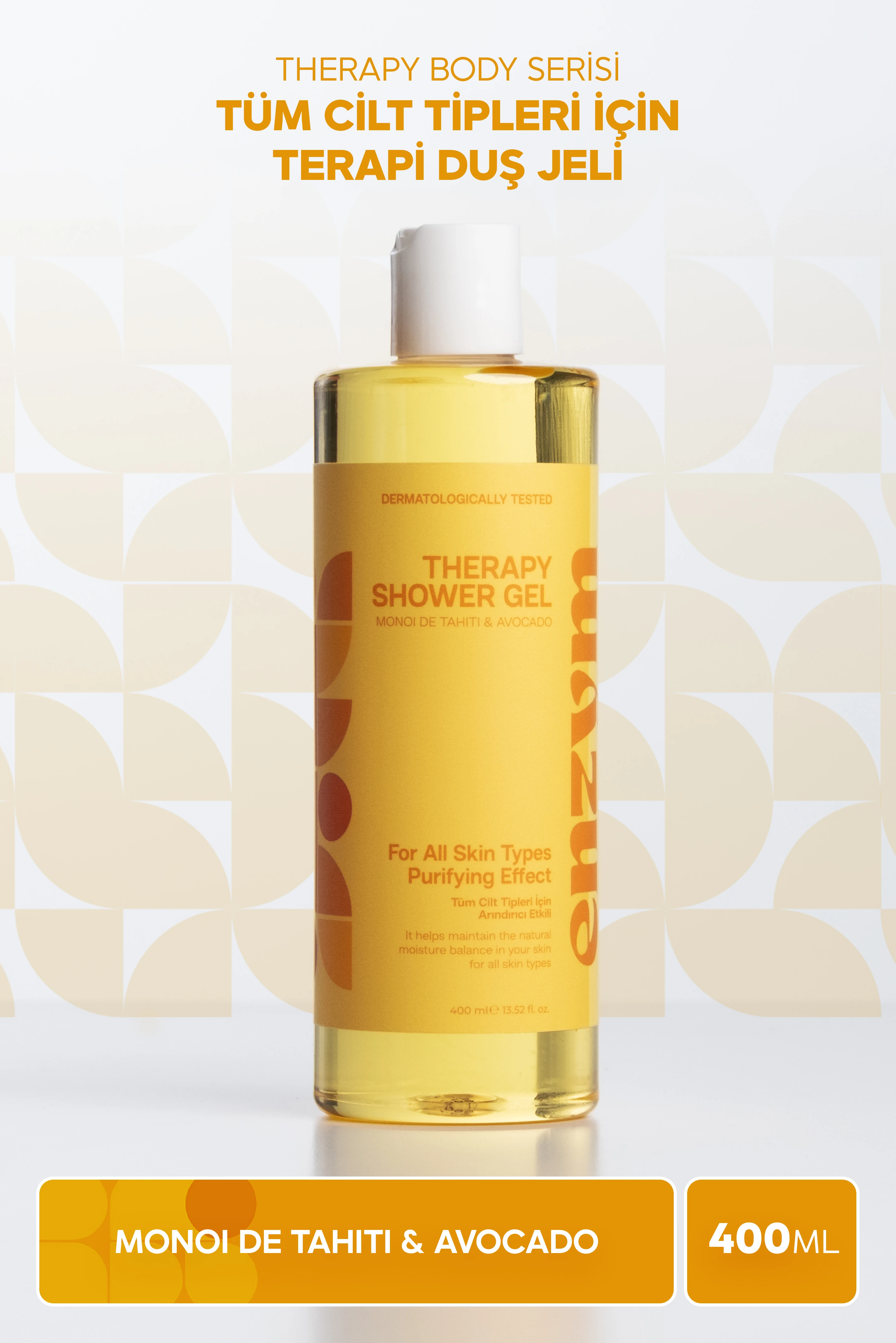 Tüm Cilt Tipleri İçin Terapi Duş Jeli 400 ml main variant image