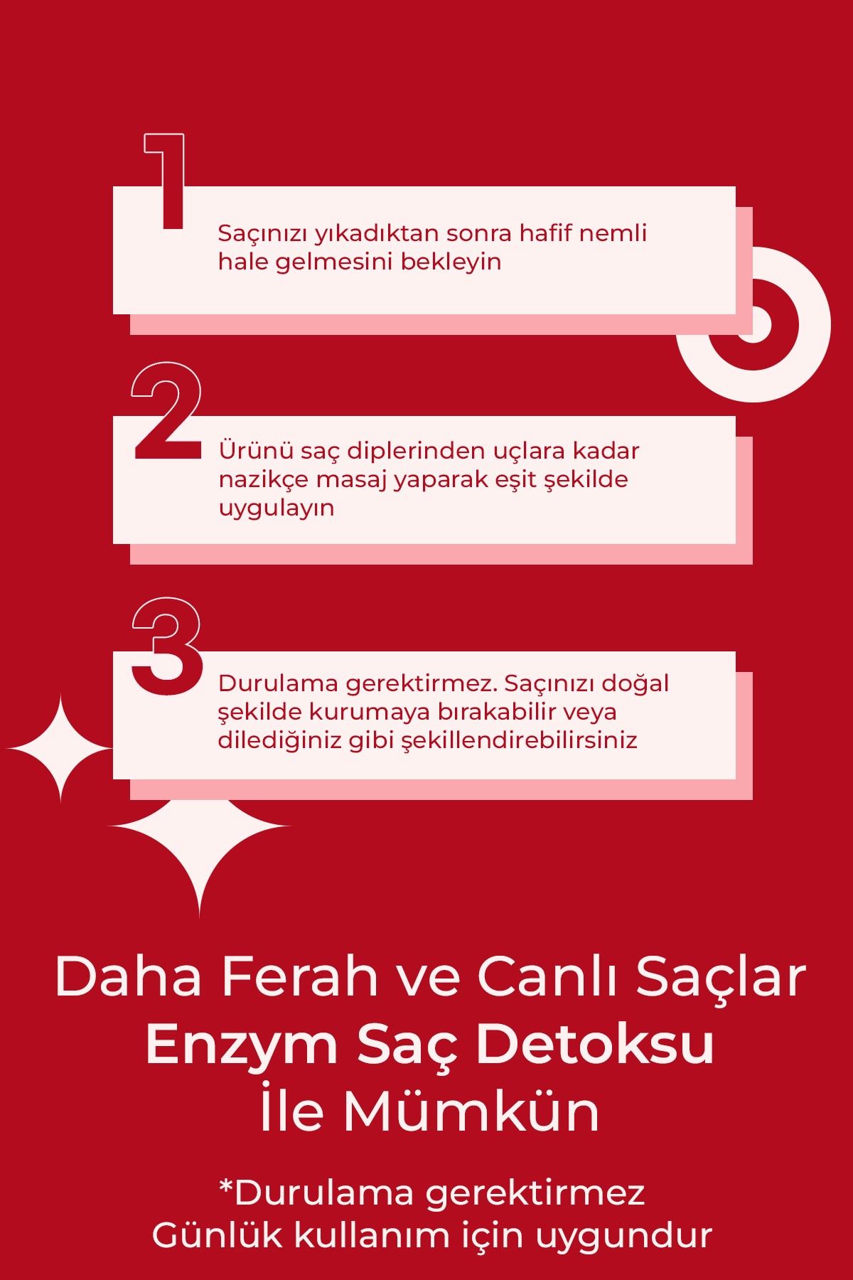 Elma Sirkesi & Yeşil Çaylı Saç Toniği