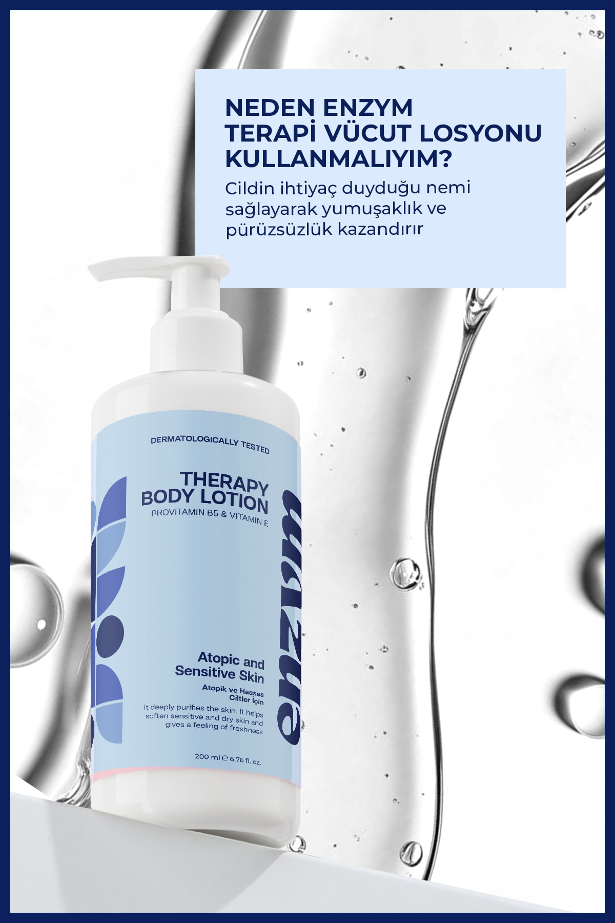 Kuru ve Hassas Ciltlere Özel Terapi Vücut Losyonu 200 ml