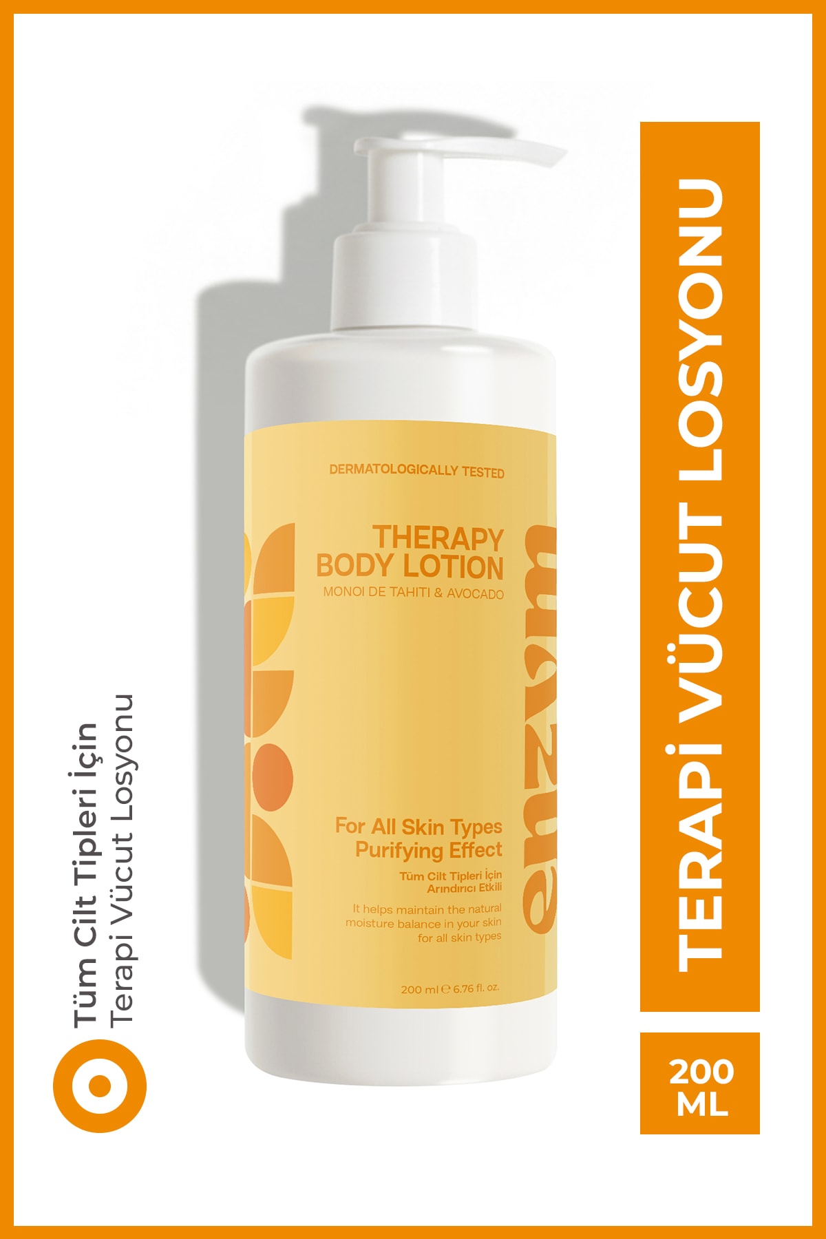 Tüm Cilt Tipleri İçin Terapi Vücut Losyonu 200 ml image