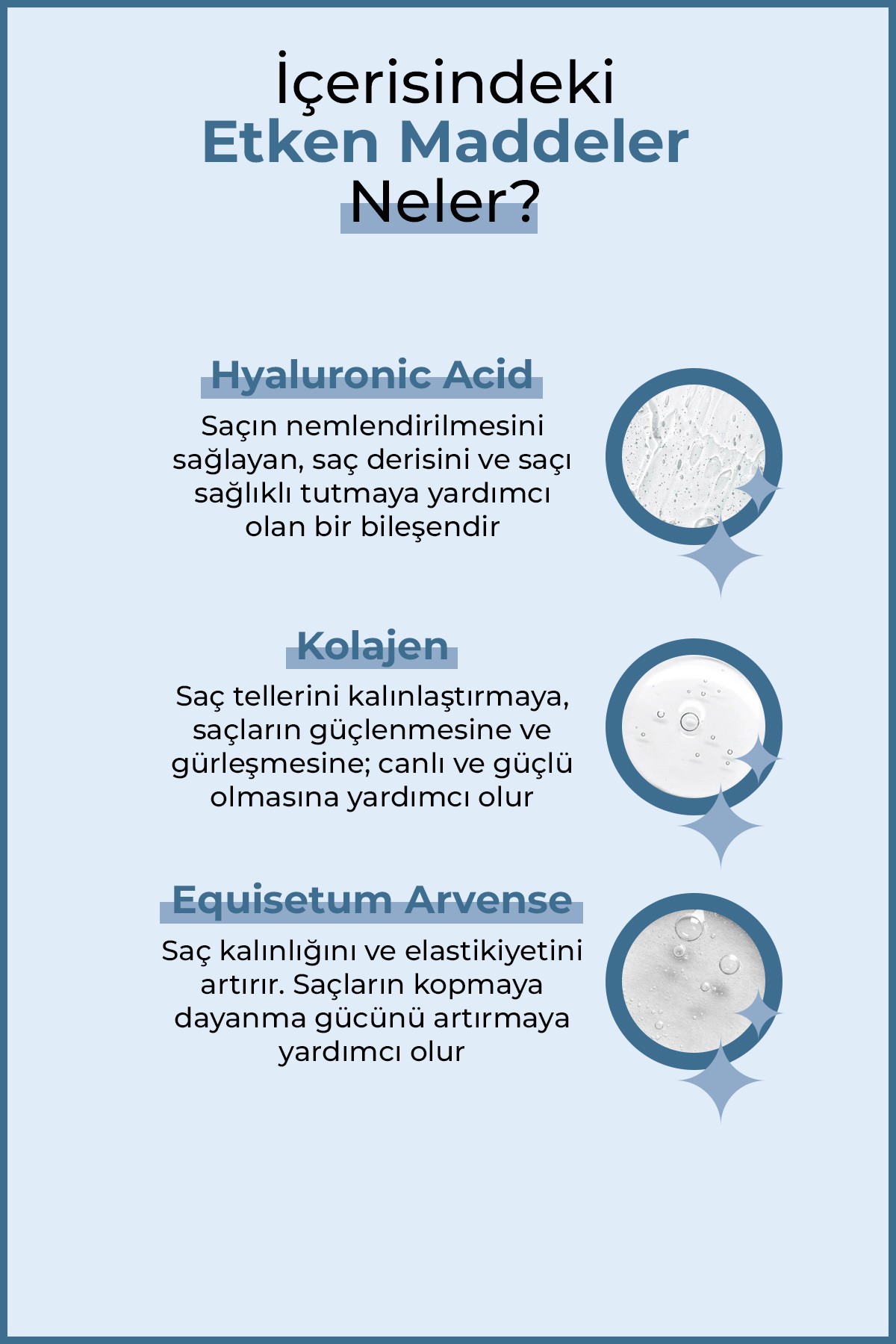 Hyaluronik Asit ve Kolajen Saç Serumu