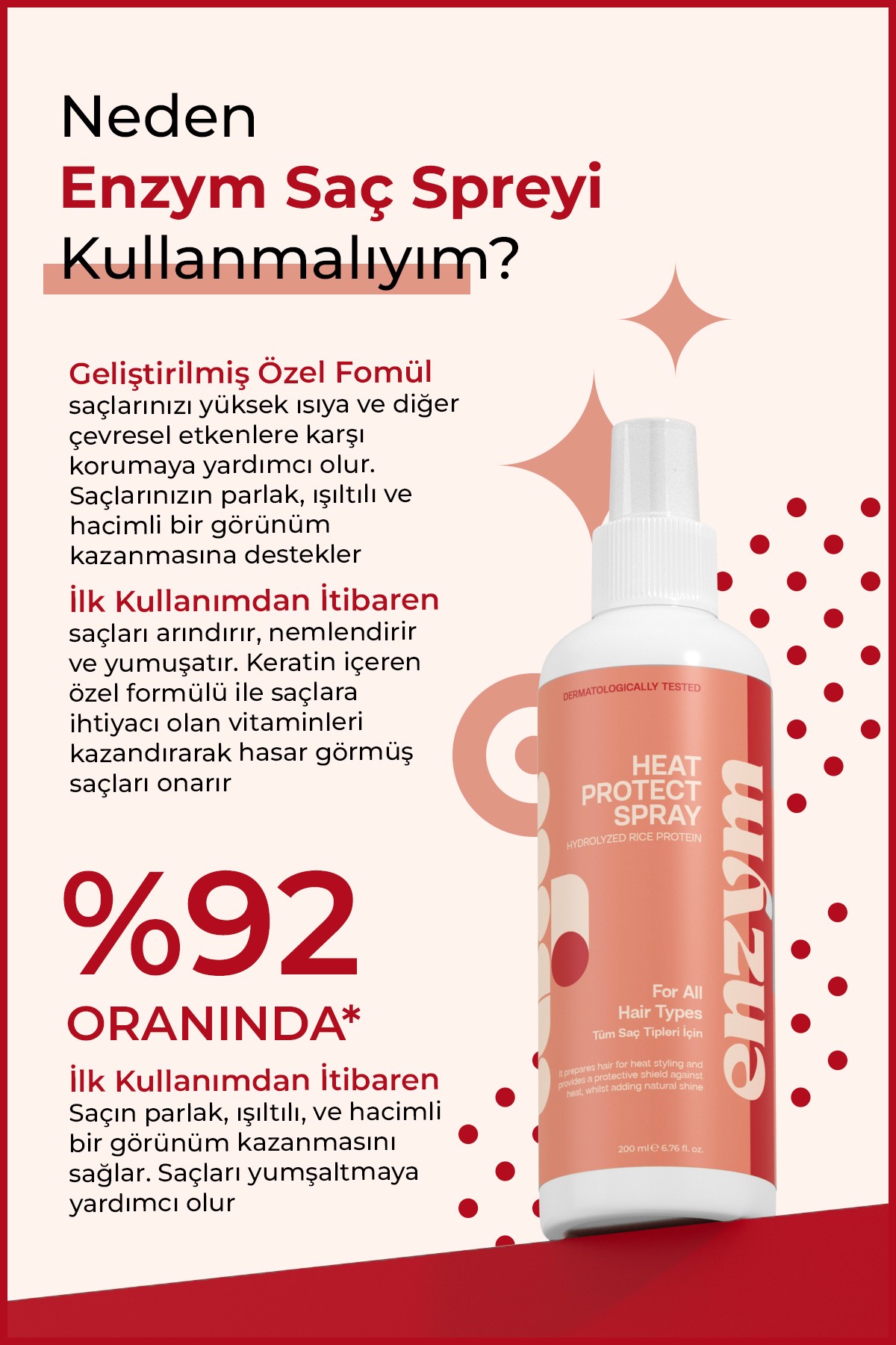 Isı ve Güneş Koruyucu Bakım Spreyi