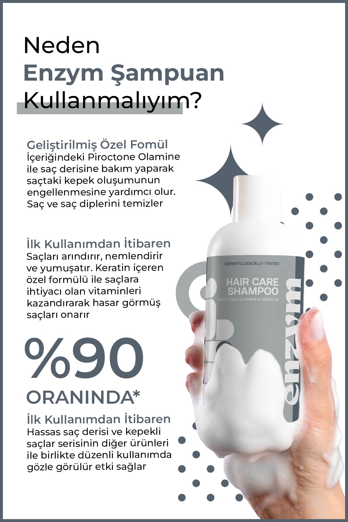 Kepekli ve Hassas Saçlar Serisi Bakım Şampuanı